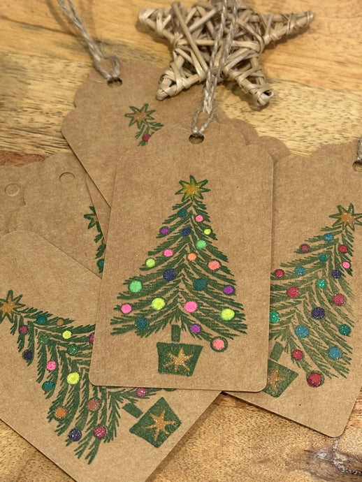 Christmas Tree Gift Tags