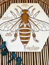 Wooden Bee Puzzle- Large