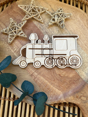 Wooden Train Puzzle- Small