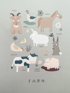 Farm Animal Poster