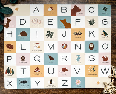 Woodland Alphabet